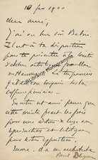 MAUFRA (Maxime), peintre français (1861-1918)  