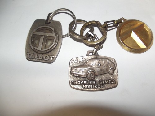 Porte clefs rare talbot - porte, +