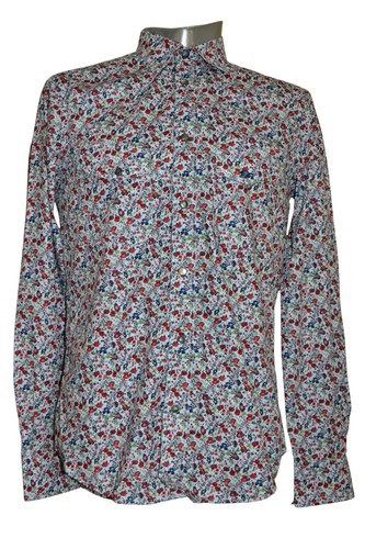 Chemise cowboy motif floral - cowboy,