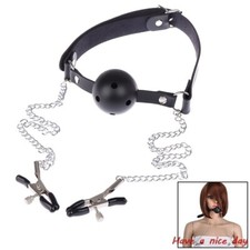 BONDAGE SEXE BDSM BAILLON