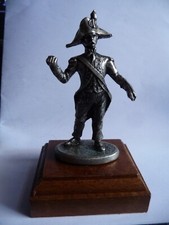 MHSP SUR SOCLE SANS DRAPEAU NAPOLEON BATAILLE DE FLEURUS 1794 PLOMB NON PEINT