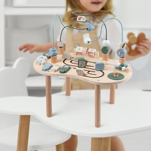 Table activité bois - table, en