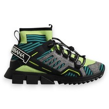 Dolce & Gabbana Chaussures Multicolore Sorrento Logo Baskets Chaussettes