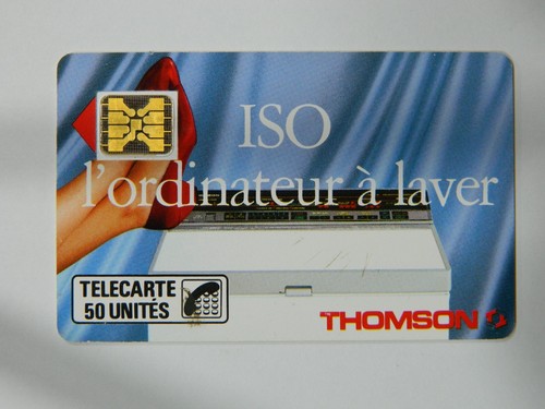 Télécarte thomson iso - télécarte,