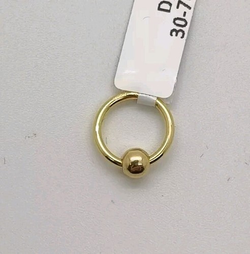 Piercing nez 18k - or, 750
