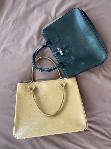 Two longchamp rose - two, bags