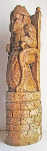 Statue bois saint pierre - statue,