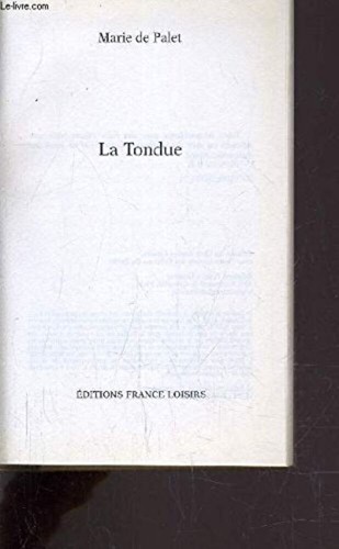 Tondue palet marie de - de, |