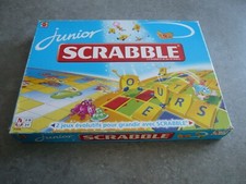 Jeu scrabble junior mattel - jeu,