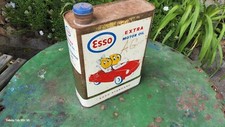 Ancien Bidon D'huile  ESSO
