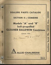 PARTS CATALOG FOR GLEANER