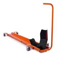 Rail de Rangement Moto avec Bloque Roue ConStands Smart Mover, max. 450 kg, oran