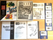 SIM CLASSICS MAXIS COLLECTION 1 BIG BOX PC 3.5" VERSION FR UK CIB City Life Ant