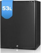 Smad Frigo Camping car 12V 220V Noir, 53L Frigo Caravane avec Serrure  0-10℃