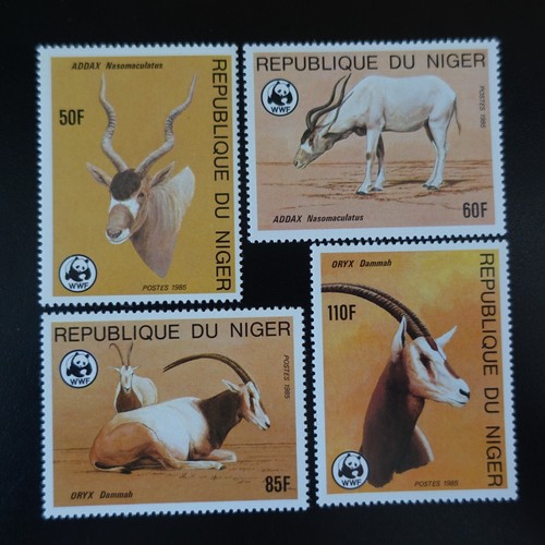 Niger 674 677 addax oryx - niger, et