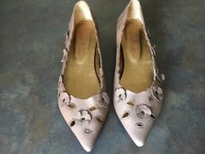 Chaussures en cuir femme - Couleur Pourpre - P38