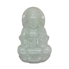 Light Green Sitting Jade Kwan