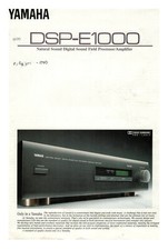 Yamaha DSP-E1000 Brochure