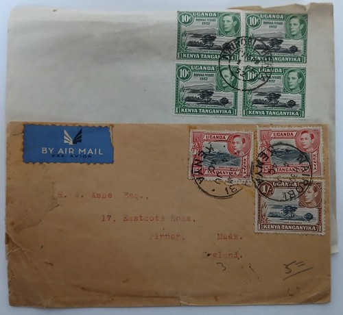 Lot lettres kenya - lot, du