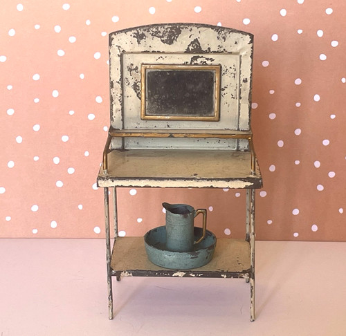 Jouet ancien jolie coiffeuse - jouet,
