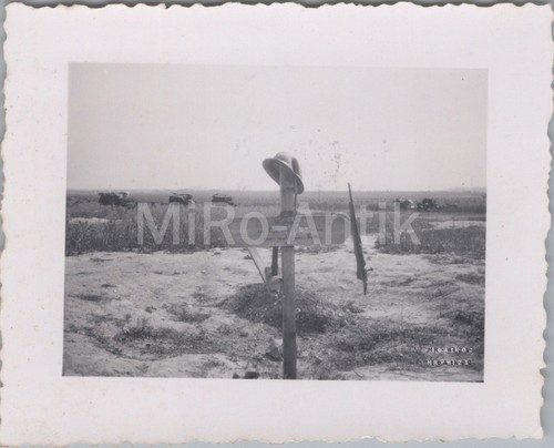 Photo ww2 tombe - tombe, d'un
