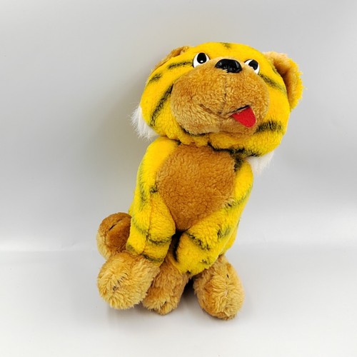 Peluche tigre orange marron - , cp