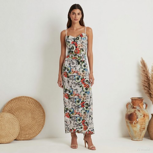 Soirée boho robe - soirée,