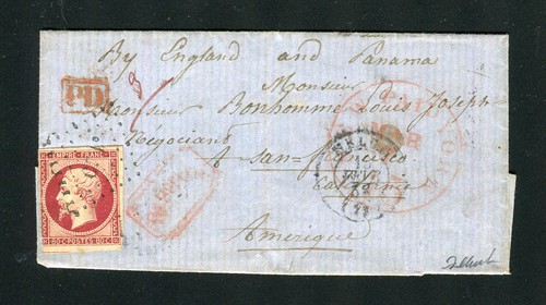 Rare lettre melun pour san - rare,