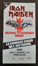 ticket billet used stub place