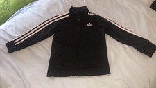 Boys Adidas white Black Full