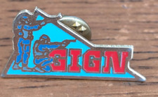 Insigne Réduction Pins Groupe d'Intervention Gendarmerie Nationale GIGN /T80