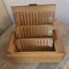 Ancienne Boîte En Bois  Distributeur Cigarettes Très Bon État