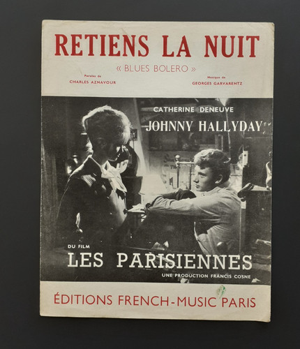 Partition johnny hallyday - partition, /