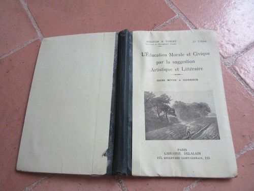 Livre classe ancien - de,