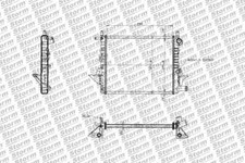 RADIATEUR RENAULT TWINGO I