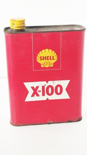 Ancien bidon huile - , shell