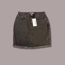 Jupe Jean Femme NA-KD Gris