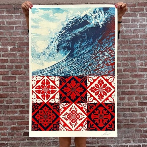 Wave distress 61cm - wave,