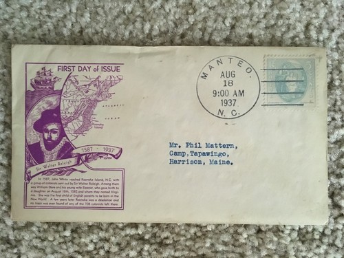 Sir walter raleigh 1587 1937 - -,