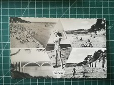 ux333 CPM multi vues circa 1950 jeune femme sexy maillot bain - Brest