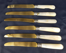 lot de 6 couteaux  a déserts