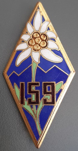 Insigne 159 ria doré - insigne,