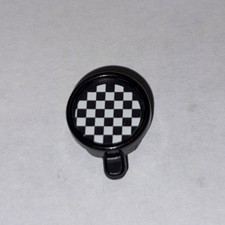 PLAYMOBIL FORET - Phare Noir à Carreaux pour Toit Jeep 4x4 4206