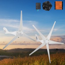 VEVOR Générateur de Turbine Éolienne Turbine Vent 500/400 W Contrôleur de Charge