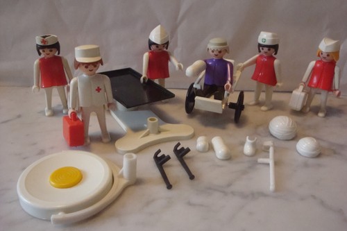 Playmobil vintage hopital - x9/,