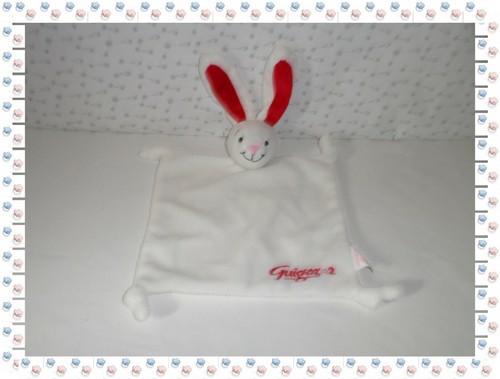 Doudou semi plat lapin - -,