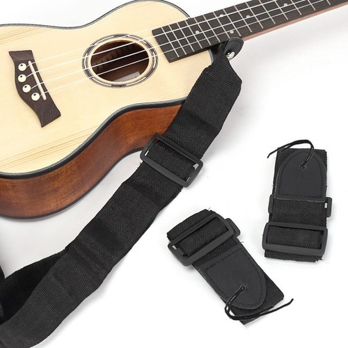 Sangle guitare nylon noir