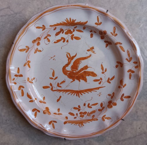 Ancienne assiette en - -,
