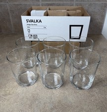 IKEA SVALKA  Glass Clear