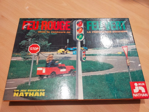 Jeu vintage feu rouge - vintage,
